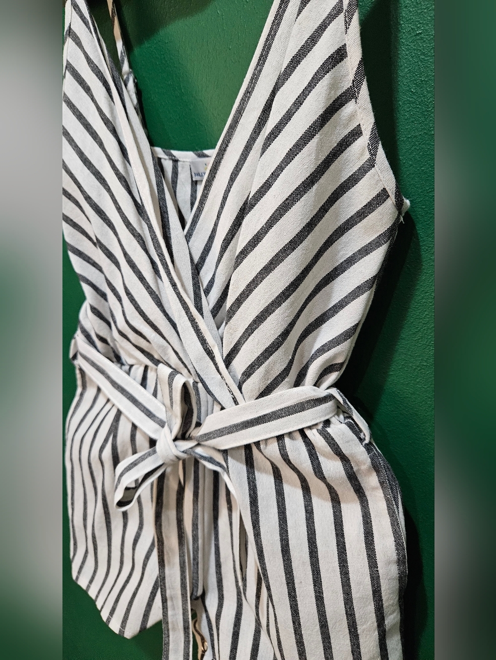 Striped Romper - Picture 2 of 9